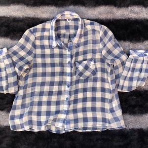 Free People Button Down Shirt